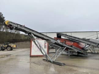Asphalt-Sortier/Brechanlage