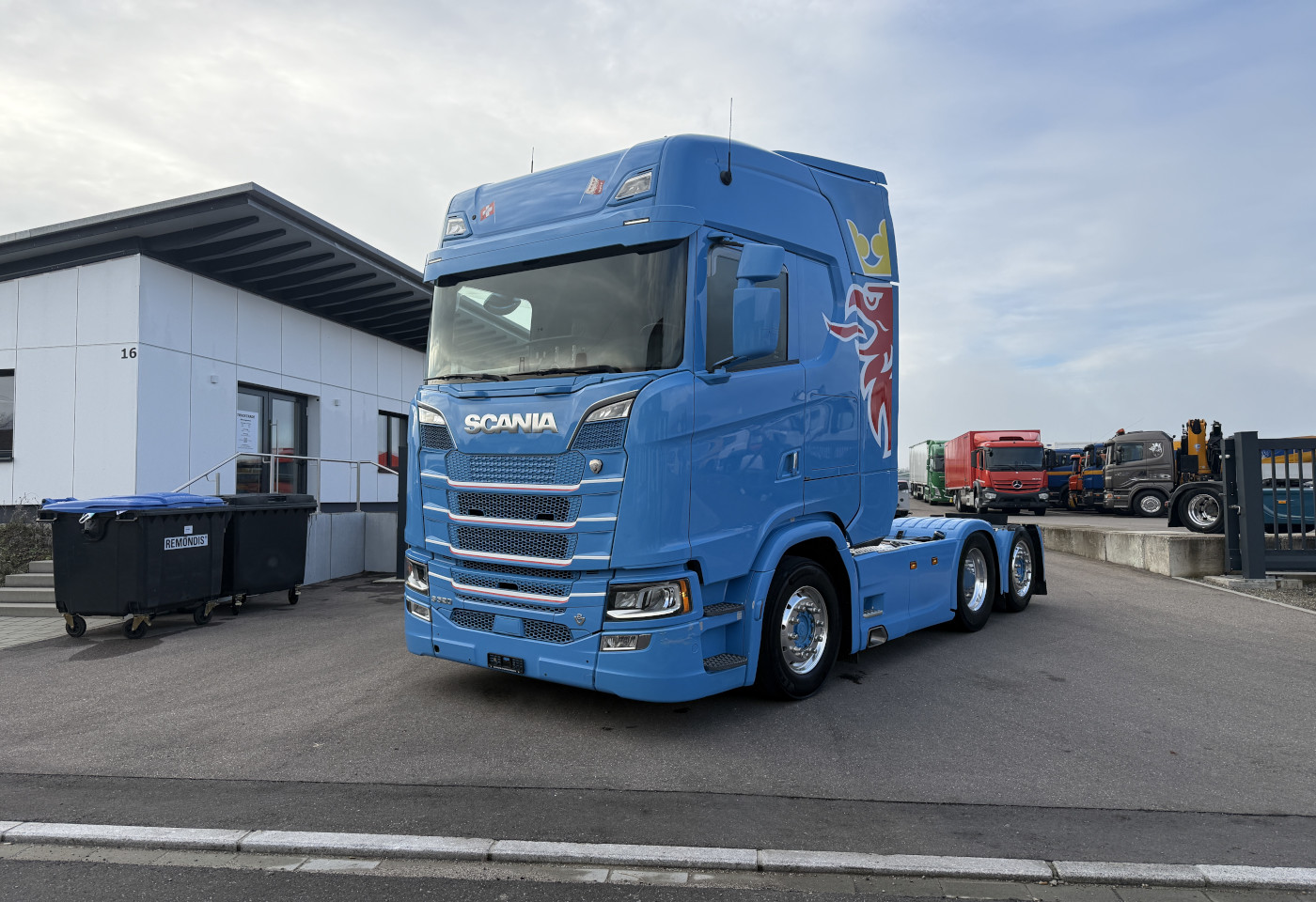 gebraucht Scania